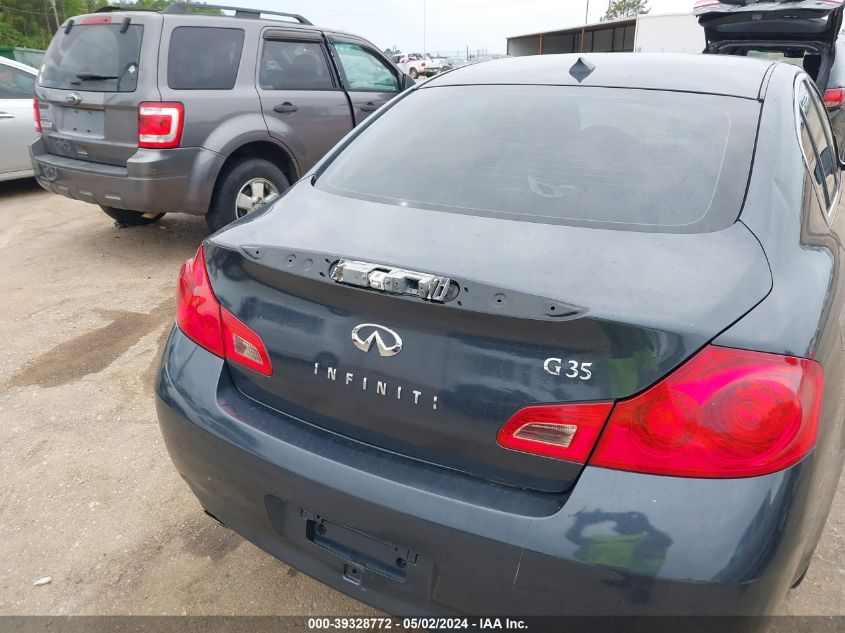 2008 Infiniti G35 Journey VIN: JNKBV61E98M207352 Lot: 39328772