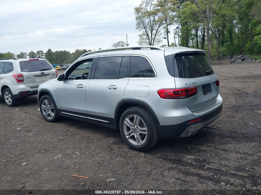 2020 MERCEDES-BENZ GLB 250 VIN: W1N4M4HB8LW040596