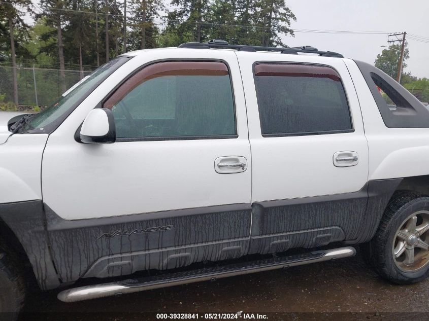 2003 Chevrolet Avalanche 1500 VIN: 3GNEK13T53G145702 Lot: 39328841