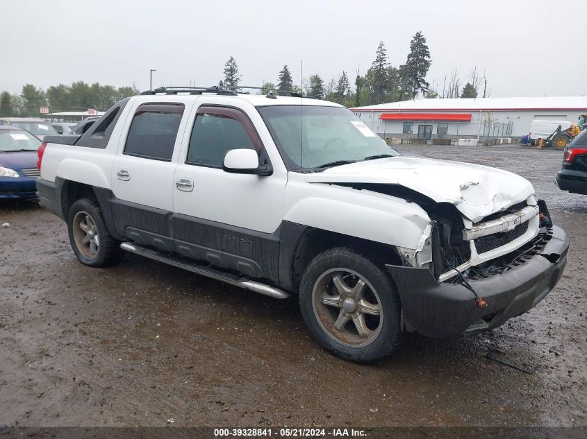 2003 Chevrolet Avalanche 1500 VIN: 3GNEK13T53G145702 Lot: 39328841