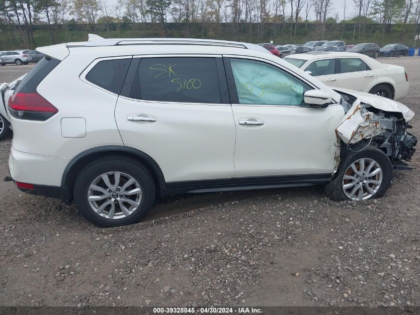 2018 Nissan Rogue Sv VIN: JN8AT2MV4JW343443 Lot: 39328845