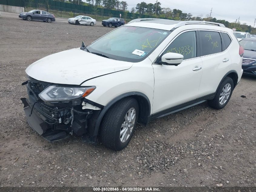 2018 Nissan Rogue Sv VIN: JN8AT2MV4JW343443 Lot: 39328845