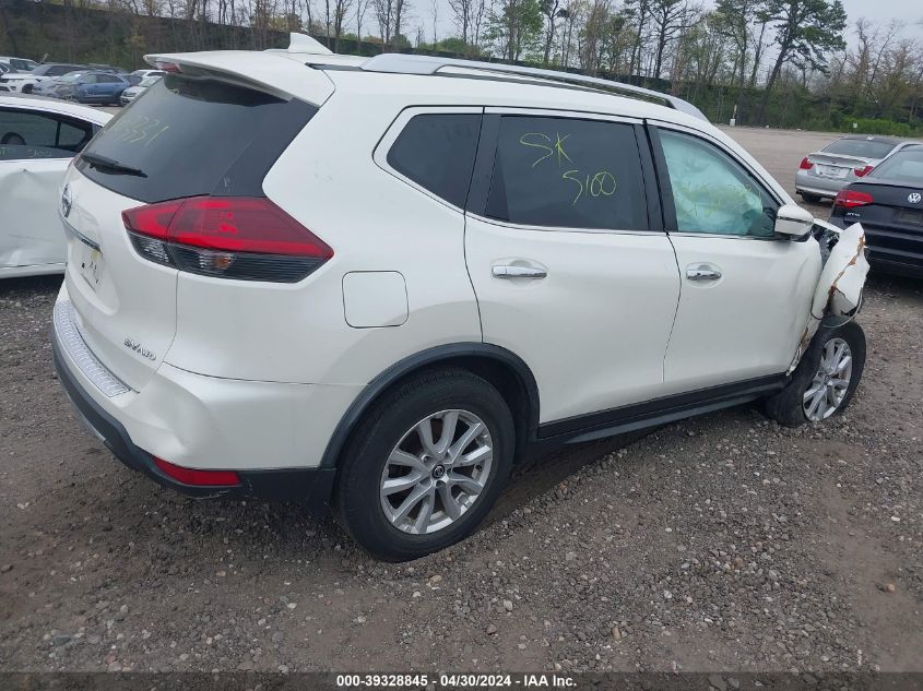 2018 Nissan Rogue Sv VIN: JN8AT2MV4JW343443 Lot: 39328845