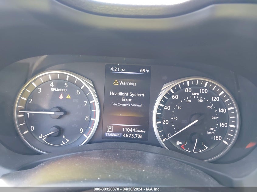 VIN JN1EV7AR6JM440332 2018 INFINITI Q50 3.0T LUXE