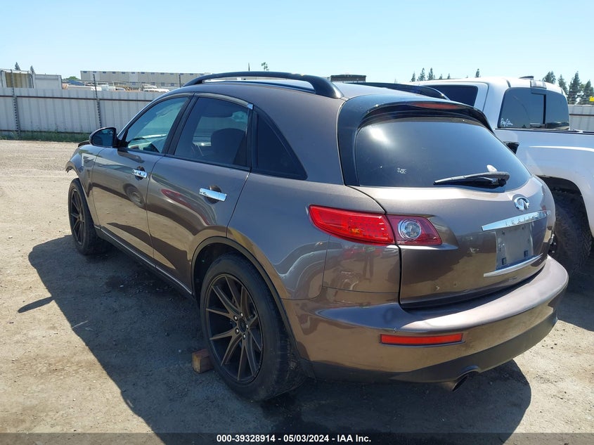 2005 Infiniti Fx35 VIN: JNRAS08W35X211957 Lot: 39328914