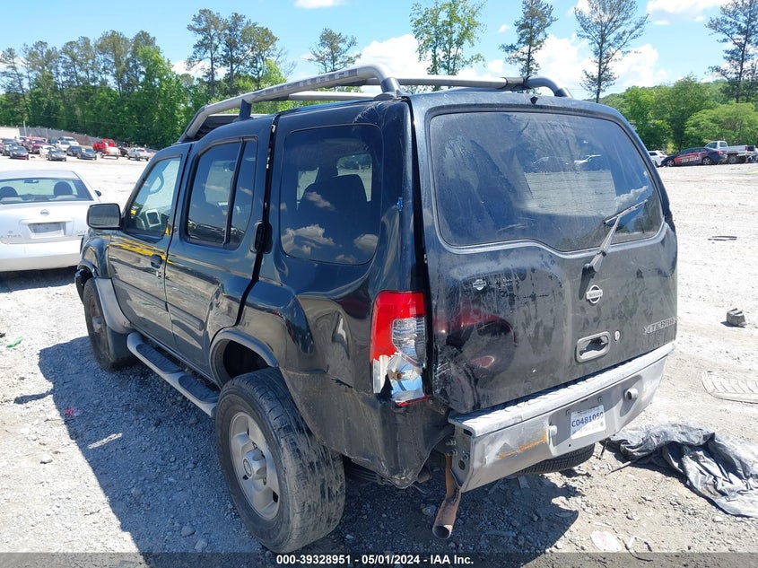 2001 Nissan Xterra Se VIN: 5N1ED28TX1C590921 Lot: 39328951