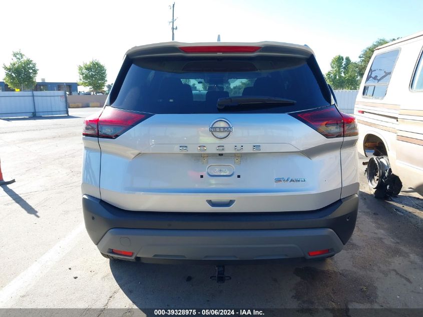 2023 Nissan Rogue Sv Intelligent Awd VIN: 5N1BT3BB6PC787265 Lot: 39328975