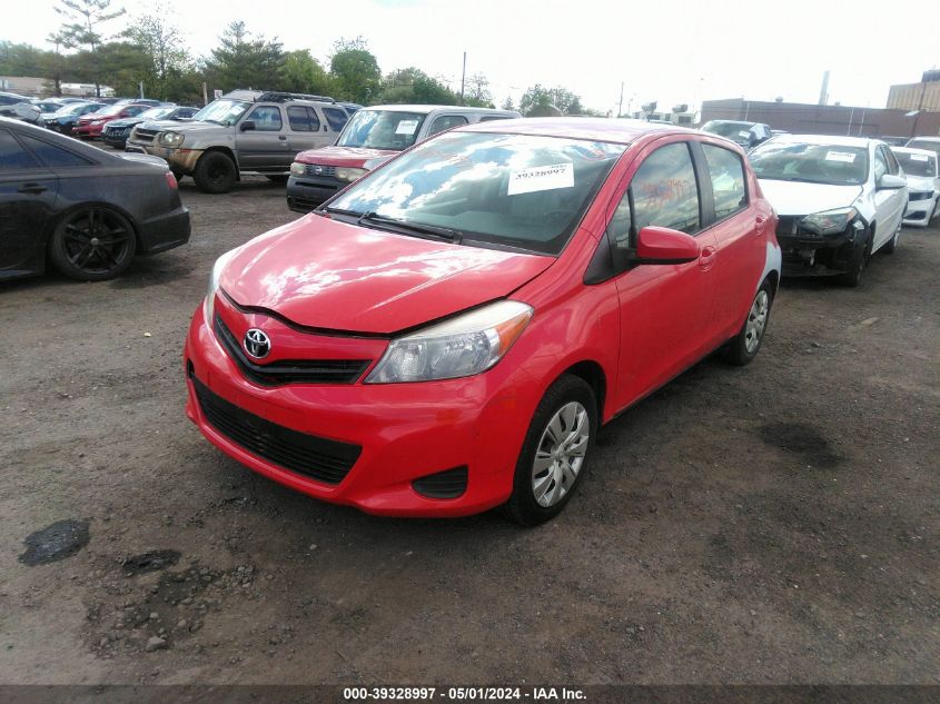 JTDKTUD32CD519589 | 2012 TOYOTA YARIS