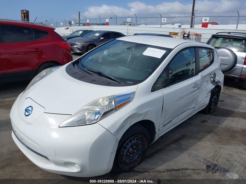 2013 Nissan Leaf S VIN: 1N4AZ0CP3DC420171 Lot: 39328998