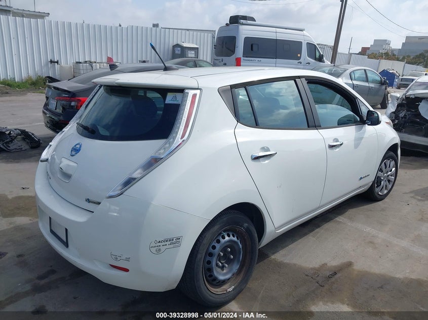 2013 Nissan Leaf S VIN: 1N4AZ0CP3DC420171 Lot: 39328998