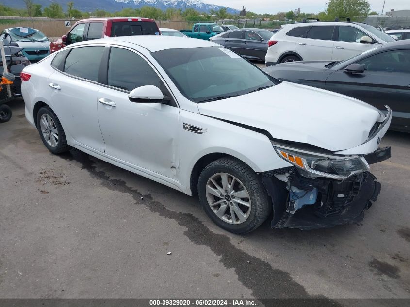 VIN 5XXGT4L36JG221539 2018 KIA OPTIMA no.1