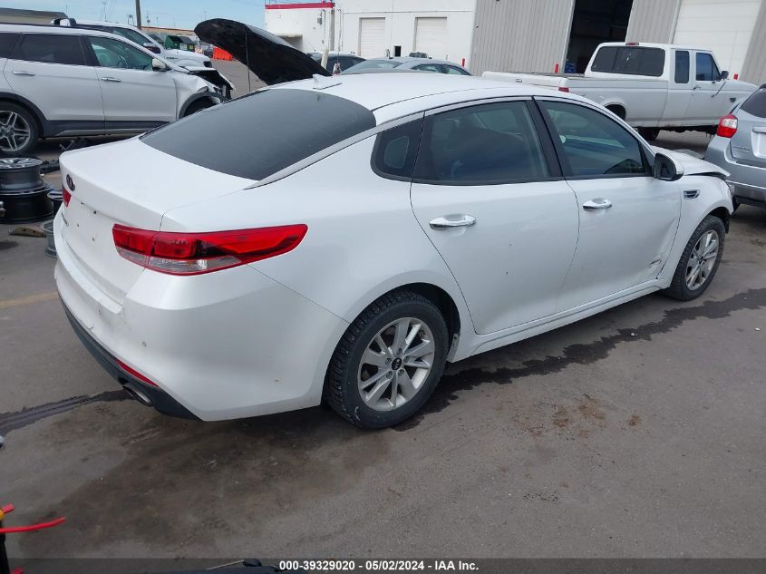 VIN 5XXGT4L36JG221539 2018 KIA OPTIMA no.4