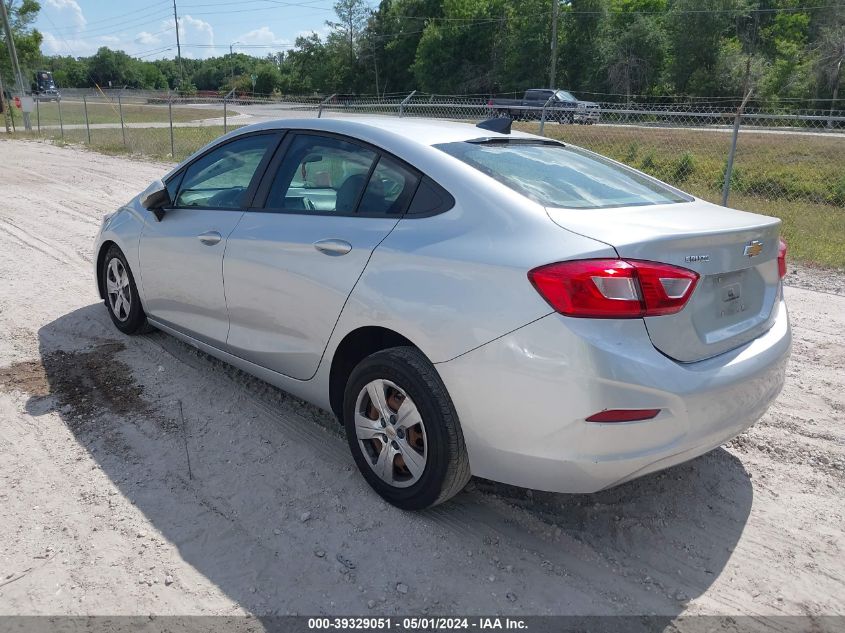 2018 Chevrolet Cruze Ls Auto VIN: 1G1BC5SM1J7115818 Lot: 40949581