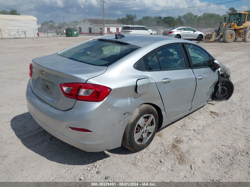 2018 Chevrolet Cruze Ls Auto VIN: 1G1BC5SM1J7115818 Lot: 40949581