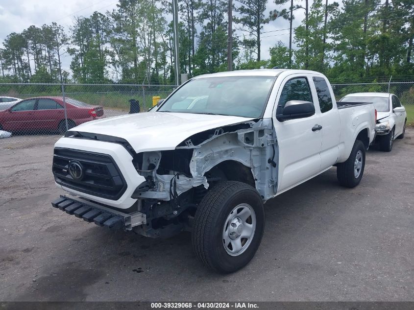 2022 Toyota Tacoma Sr VIN: 3TYRX5GNXNT043819 Lot: 39329068