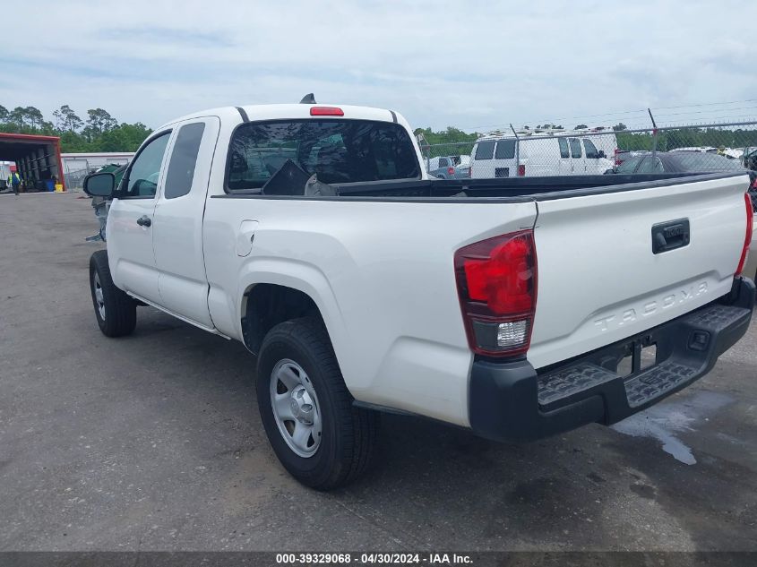 2022 Toyota Tacoma Sr VIN: 3TYRX5GNXNT043819 Lot: 39329068