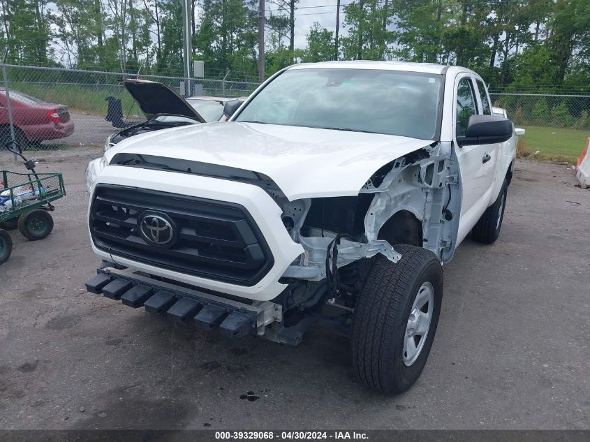 2022 Toyota Tacoma Sr VIN: 3TYRX5GNXNT043819 Lot: 39329068