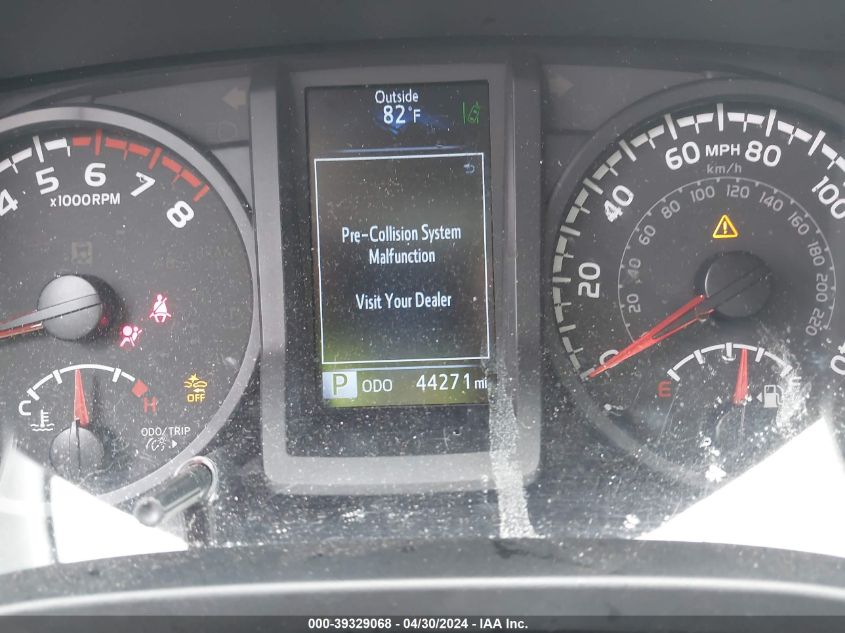 2022 Toyota Tacoma Sr VIN: 3TYRX5GNXNT043819 Lot: 39329068