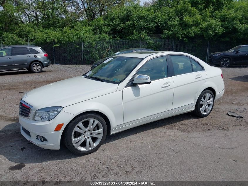 WDDGF81X98F129165 | 2008 MERCEDES-BENZ C 300