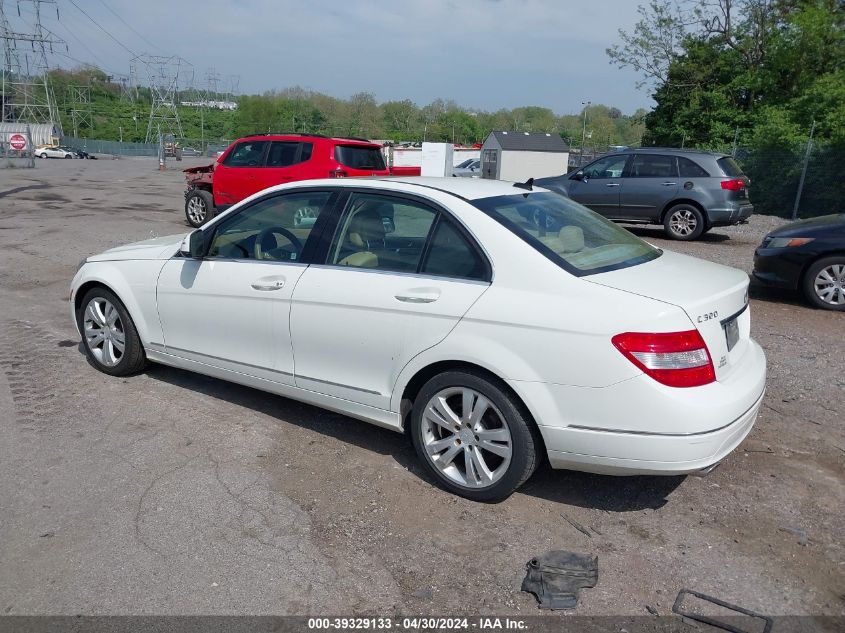 WDDGF81X98F129165 | 2008 MERCEDES-BENZ C 300