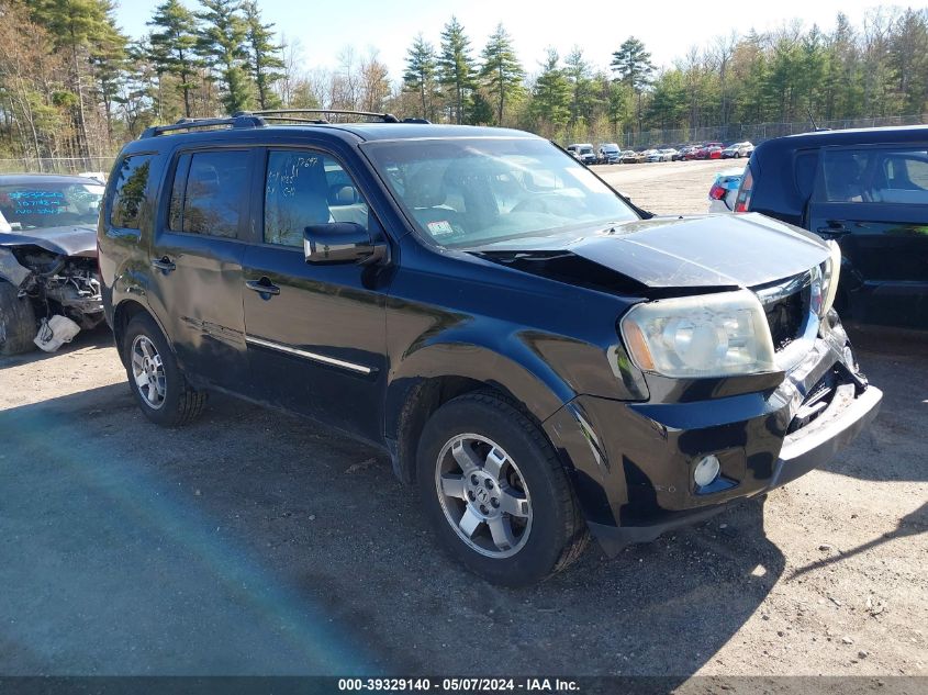 2011 Honda Pilot Touring VIN: 5FNYF4H99BB027746 Lot: 39329140