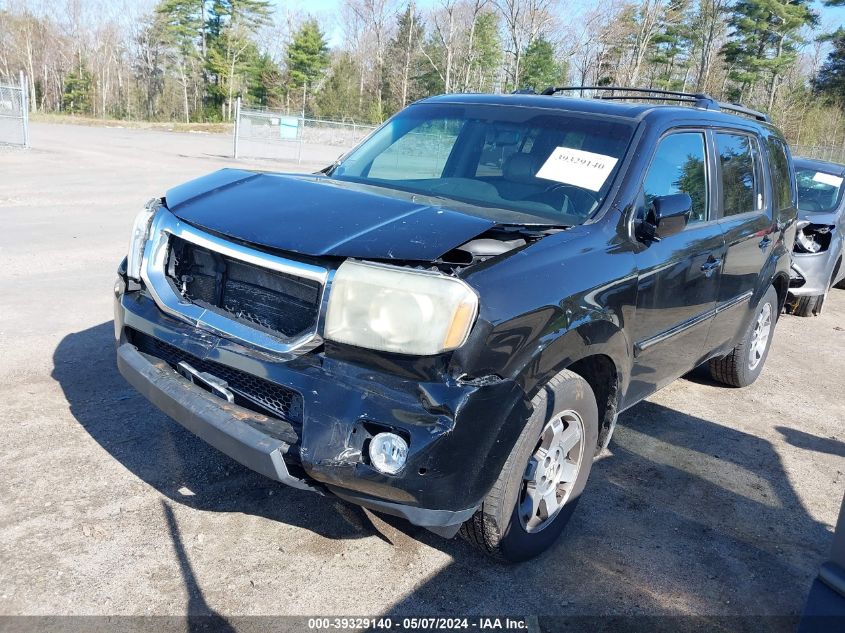 2011 Honda Pilot Touring VIN: 5FNYF4H99BB027746 Lot: 39329140