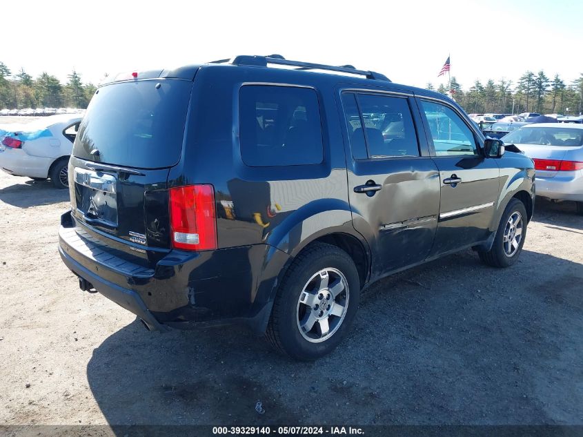 2011 Honda Pilot Touring VIN: 5FNYF4H99BB027746 Lot: 39329140