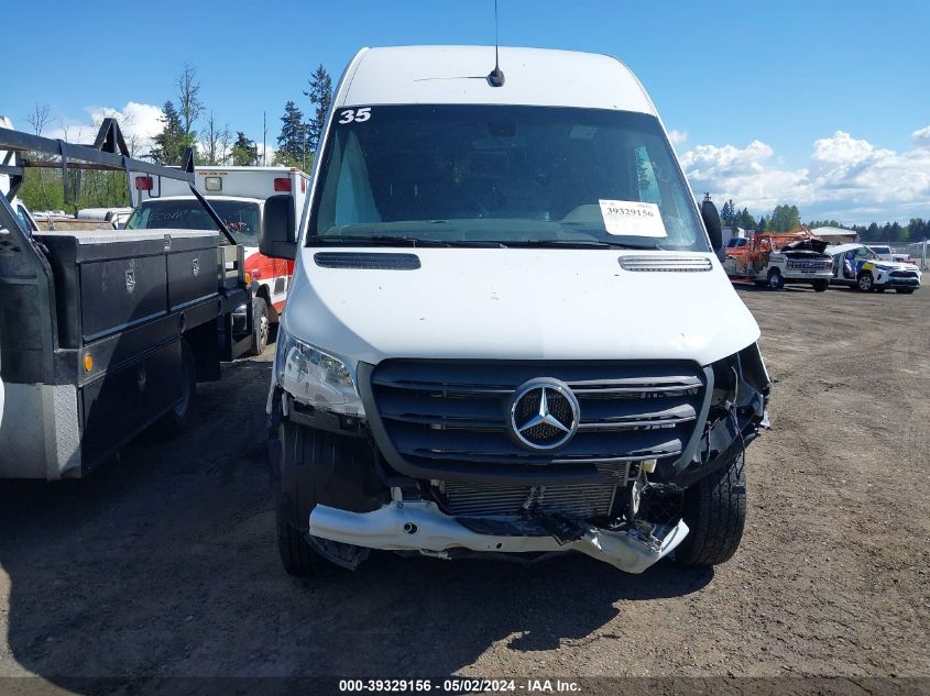 2022 Mercedes-Benz Sprinter 2500 High Roof I4 VIN: W1Y40CHY6NT100246 Lot: 39329156