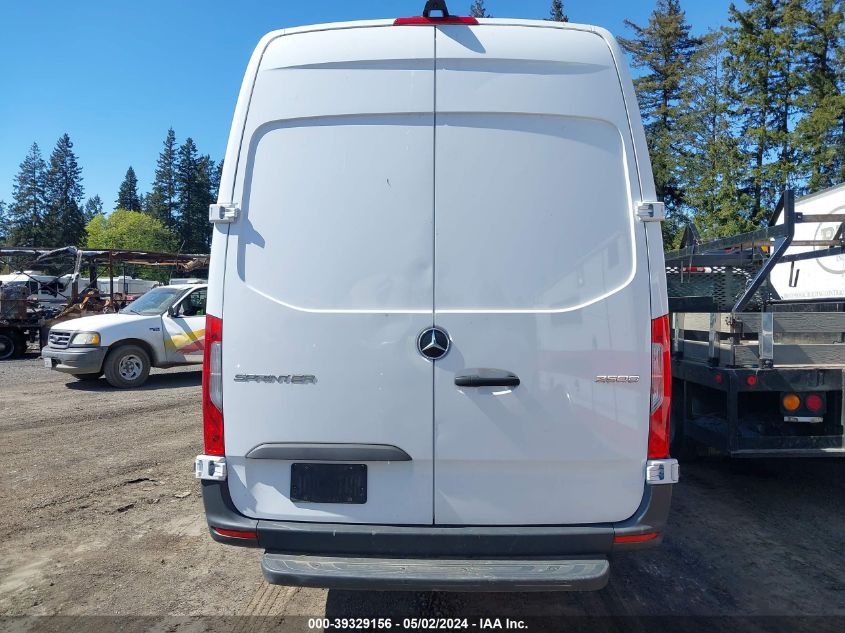 2022 Mercedes-Benz Sprinter 2500 High Roof I4 VIN: W1Y40CHY6NT100246 Lot: 39329156