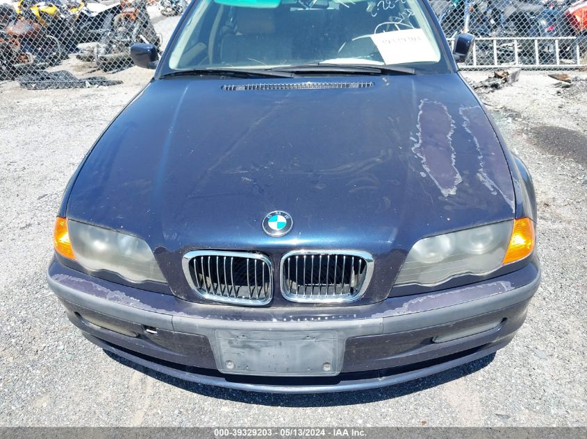 2000 BMW 328I VIN: WBAAM5346YJR61015 Lot: 39329203