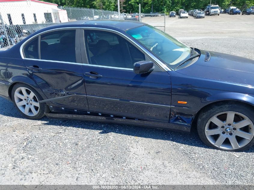 2000 BMW 328I VIN: WBAAM5346YJR61015 Lot: 39329203