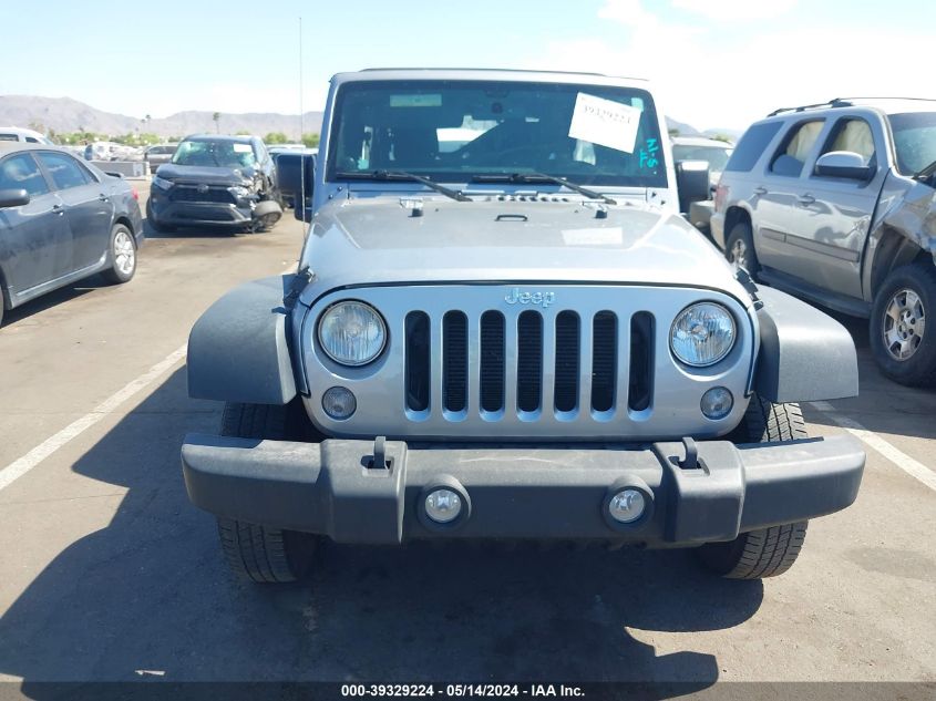 2014 Jeep Wrangler Unlimited Sport VIN: 1C4BJWDGXEL277647 Lot: 39329224