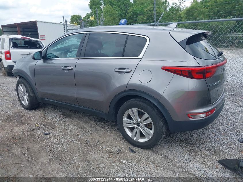 2018 Kia Sportage Lx VIN: KNDPM3AC9J7487060 Lot: 39329244