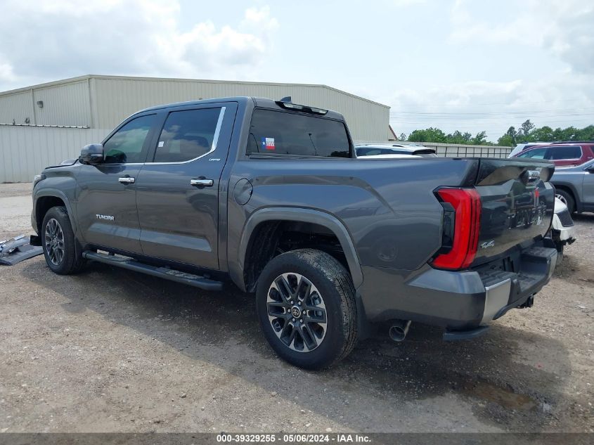 2024 Toyota Tundra Limited VIN: 5TFJA5DB0RX180188 Lot: 39329255