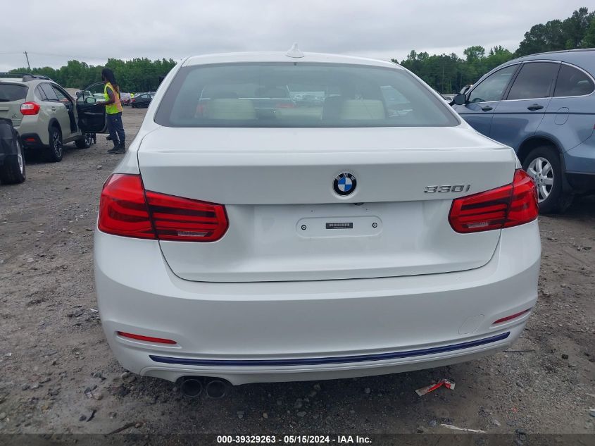 2018 BMW 330I VIN: WBA8B9C58JAE22179 Lot: 39329263
