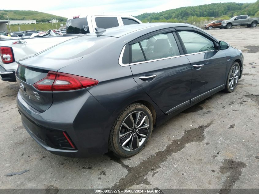 2019 Hyundai Ioniq Hybrid Limited VIN: KMHC05LC4KU110346 Lot: 39329275