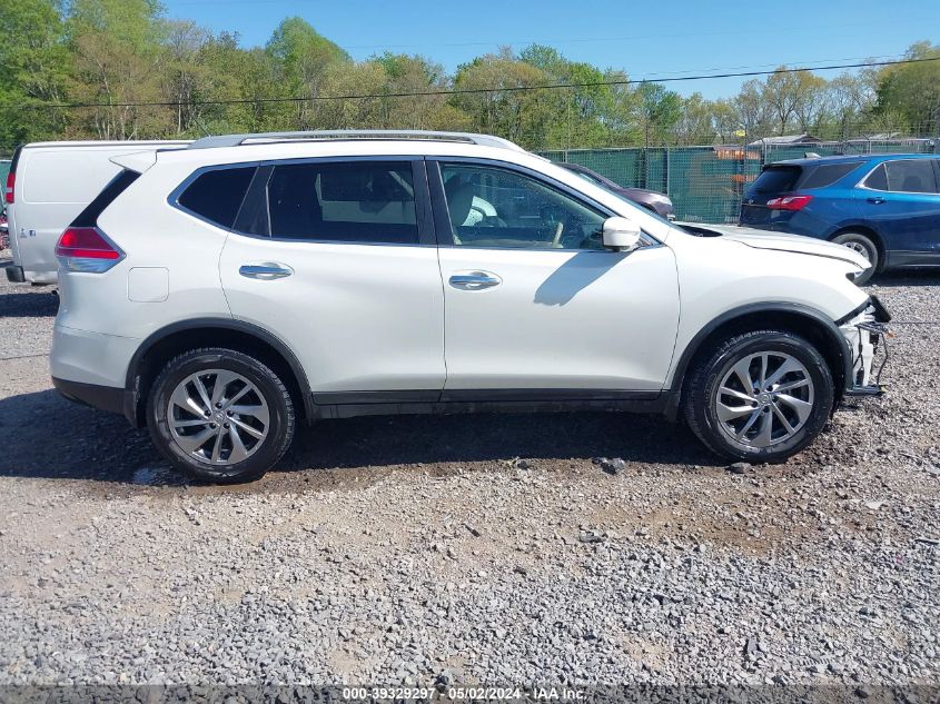 2015 Nissan Rogue Sl VIN: 5N1AT2MV4FC895671 Lot: 39329297