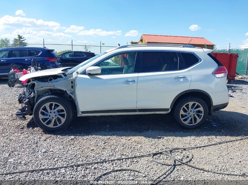 2015 Nissan Rogue Sl VIN: 5N1AT2MV4FC895671 Lot: 39329297