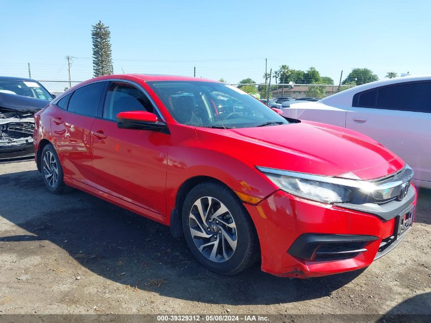 2018 Honda Civic Ex VIN: 2HGFC2F79JH516390 Lot: 39329312