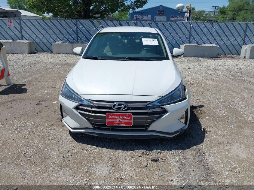 2019 Hyundai Elantra Sel VIN: 5NPD84LF5KH429531 Lot: 39329314