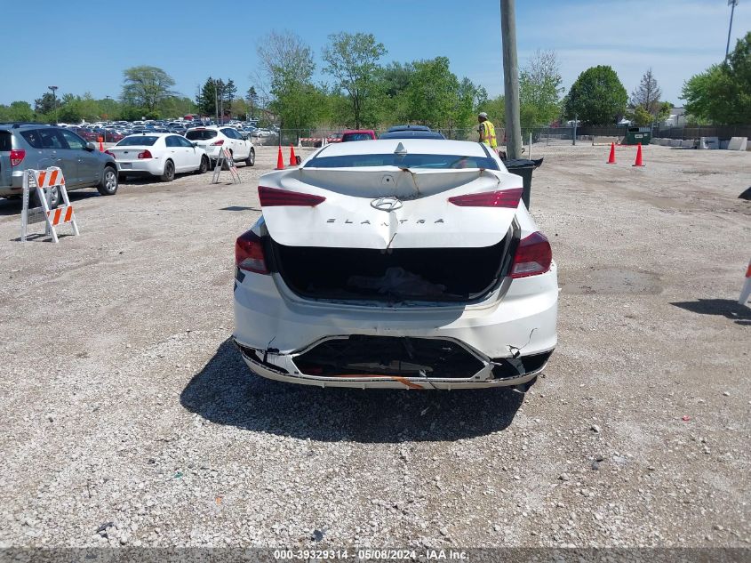 2019 Hyundai Elantra Sel VIN: 5NPD84LF5KH429531 Lot: 39329314