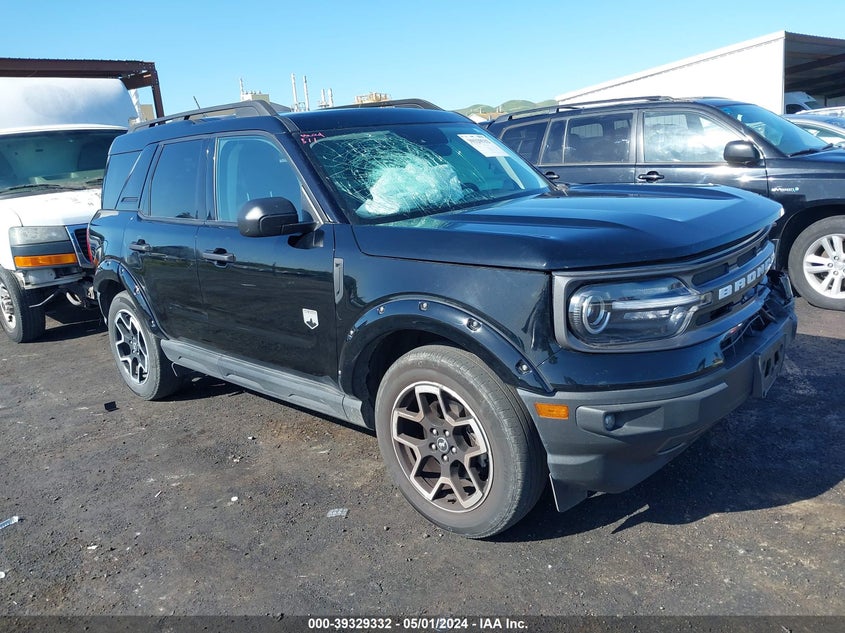 2021 Ford Bronco Sport Big Bend VIN: 3FMCR9B69MRB05047 Lot: 39329332