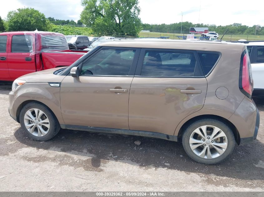 2014 Kia Soul + VIN: KNDJP3A51E7029095 Lot: 39329362