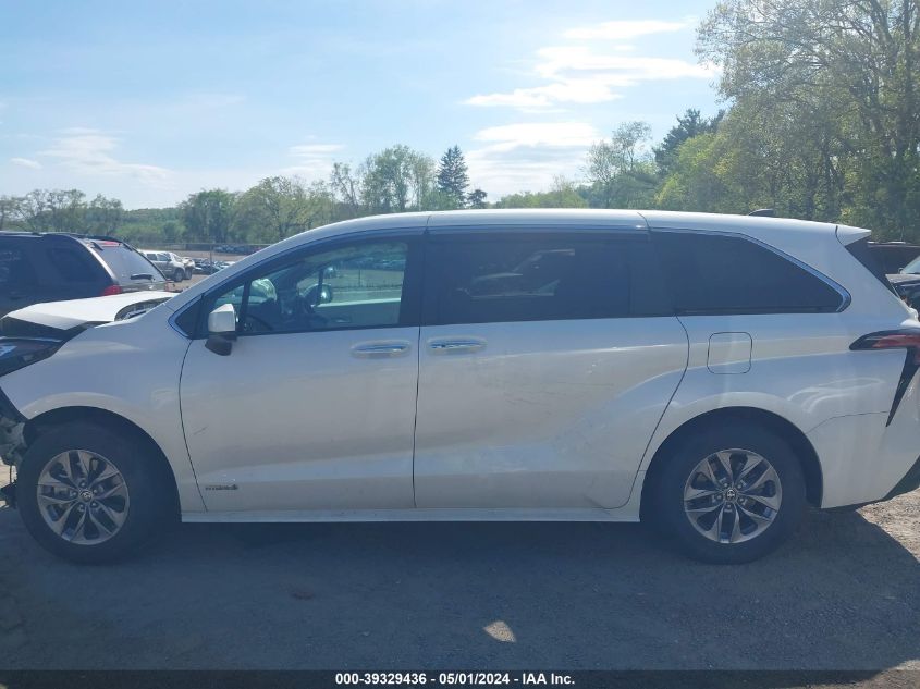 VIN 5TDYRKEC2MS024570 2021 TOYOTA SIENNA no.15