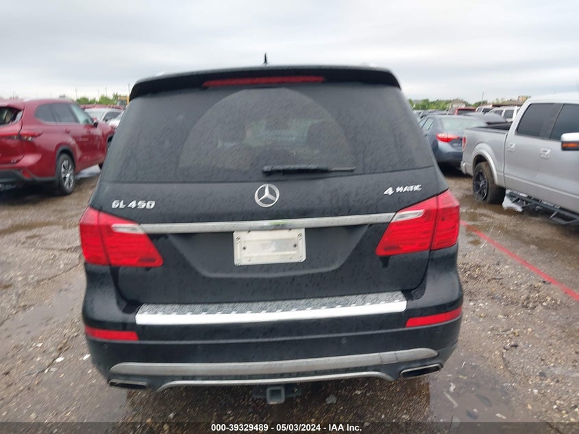 2015 MERCEDES-BENZ GL 450 4MATIC - 4JGDF6EE4FA487032