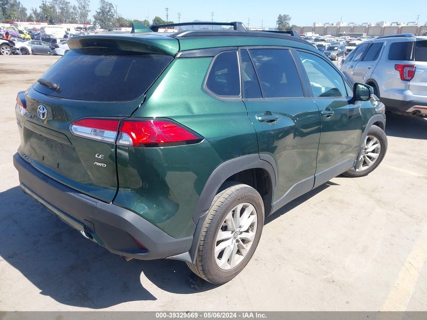 2022 Toyota Corolla Cross Le VIN: 7MUBAABG2NV010450 Lot: 39329569