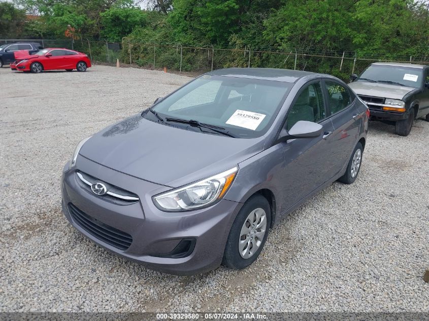 2017 Hyundai Accent Se VIN: KMHCT4AE3HU316093 Lot: 39329580