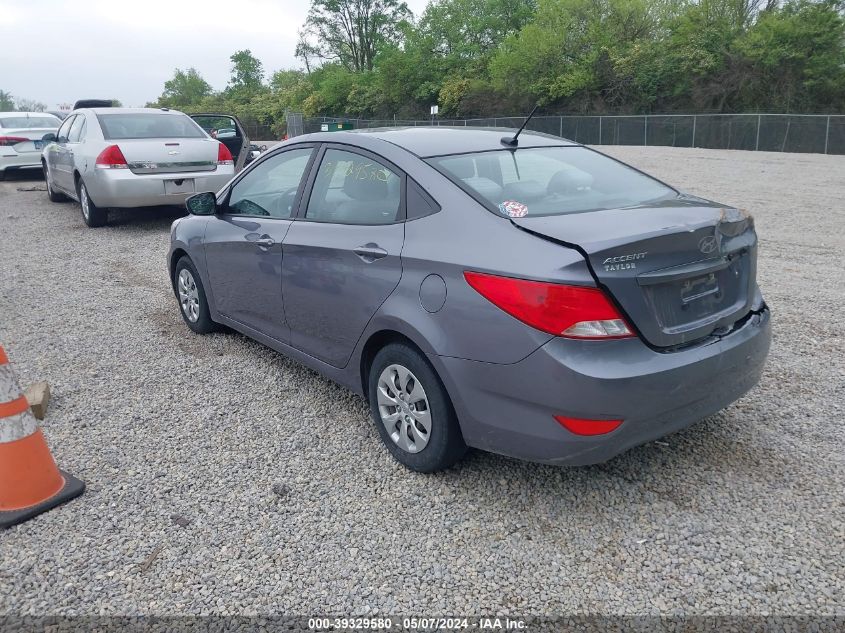 2017 Hyundai Accent Se VIN: KMHCT4AE3HU316093 Lot: 39329580