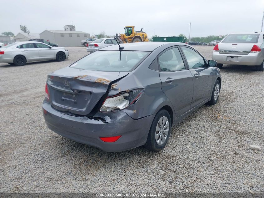 2017 Hyundai Accent Se VIN: KMHCT4AE3HU316093 Lot: 39329580