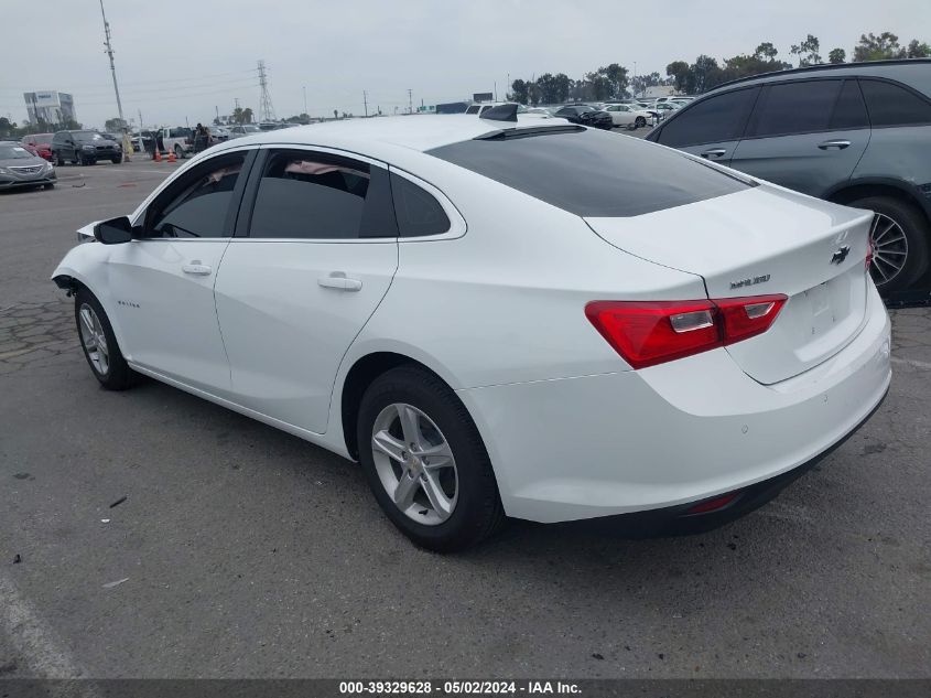 2024 Chevrolet Malibu Ls VIN: 1G1ZB5ST1RF150014 Lot: 39329628